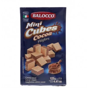 BALOCCO CUBES WAFER 250GM ( COCOA ) -SNACK/BISCUITS Ready to Eat, Snacks, Wafer image