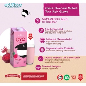 ETBLISSE OYA BEET’N GRAINS (1L) -PLANT BASED MILK Beverages, Grains image