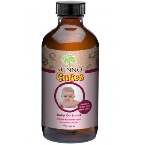 SUNNO Cuties Premium All Natural Baby Oil Blend 250ml-BABY FOOD SEASONING