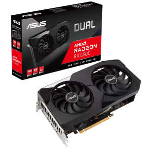 Asus Dual Radeon RX 6600 8GB DDR6 Asus Dual Radeon RX 6600 8GB DDR6