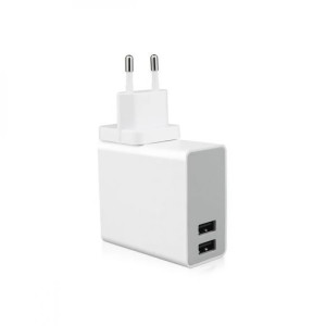 Macally HOME24U 24W Dual-Port USB Wall Charger