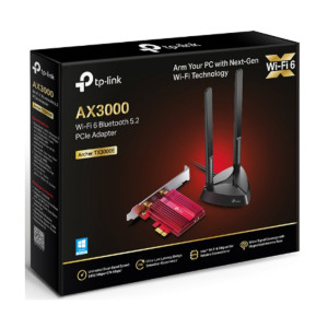 TP-Link Archer TX3000E AX3000 Wi-Fi 6 Bluetooth 5.2 PCIe Adapter TP-Link Archer TX3000E AX3000 Wi-Fi 6 Bluetooth 5.2 PCIe Adapter