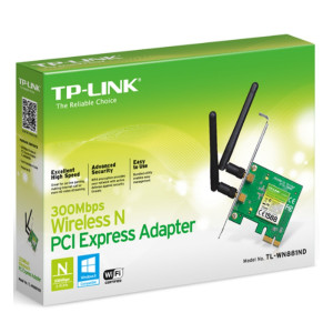 TP-Link TL-WN881ND 300Mbps Wireless N PCI Express Adapter TP-Link TL-WN881ND 300Mbps Wireless N PCI Express Adapter