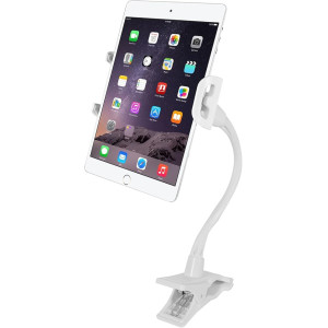 Pemegang Pemasangan Klip / Clip-on mount holder for iPad/tablet and iPhone/Smartphone Macally Clipmountw