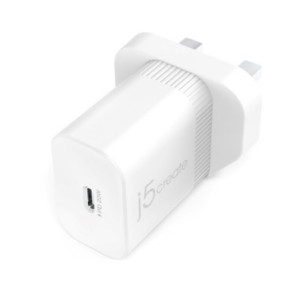 j5 create 20W PD USB-C® Wall Charger (White) - JUP1420F j5 create 20W PD USB-C® Wall Charger (White) - JUP1420F