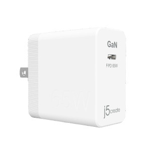 j5 create 65W GaN PD USB-C™ Mini Charger - JUP1365 j5 create 65W GaN PD USB-C™ Mini Charger - JUP1365