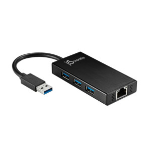 j5 create USB™ 3.0 Multi-Adapter Gigabit Ethernet & 3-Port USB™ 3.0 HUB - JUH470 j5 create USB™ 3.0 Multi-Adapter Gigabit Ethernet & 3-Port USB™ 3.0 HUB - JUH470