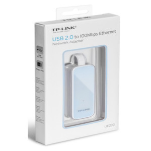 TP-Link UE200 USB 2.0 to 100Mbps Ethernet Network Adapter TP-Link UE200 USB 2.0 to 100Mbps Ethernet Network Adapter
