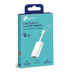 TP-Link UE300C USB Type-C to RJ45 Gigabit Ethernet Network Adapter TP-Link UE300C USB Type-C to RJ45 Gigabit Ethernet Network Adapter