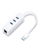 TP-LINK UE330 TP-Link UE330 USB 3.0 3-Port Hub & Gigabit Ethernet Adapter 2 in 1 USB Adapter