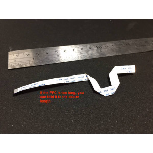 Flexible Flat Cable ( FFC ) - Pitch 0.5 mm For Laptop / Notebook - Multiple Sizes Available - FFC Flexible Flat Cable ( FFC ) - Pitch 0.5 mm For Laptop / Notebook - Multiple Sizes Available - FFC