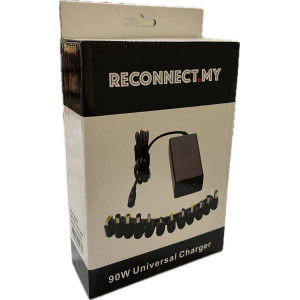 RECONNECT.my RCN-90W-12CON Reconnect Laptop Universal Charger 90W