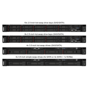 Lenovo ThinkSystem SR250 V2 Rack-Mount Server(1U) 8BAYS 8GB TruDDR4 T1000-7D7QA01VAP Lenovo ThinkSystem SR250 V2 Rack-Mount Server(1U) 8BAYS 8GB TruDDR4 T1000-7D7QA01VAP