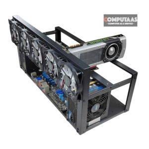 O.E.M MINING-FRAME-MK680PRO-605-DUAL Mining Rig Frame for 8 GPU and Dual Power Supply Unit