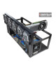 O.E.M MINING-FRAME-MK680PRO-605-DUAL Mining Rig Frame for 8 GPU and Dual Power Supply Unit