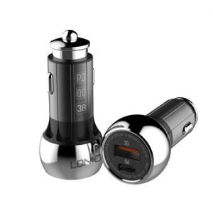 36W Zinc Alloy Shell Super Fast Car charger C1