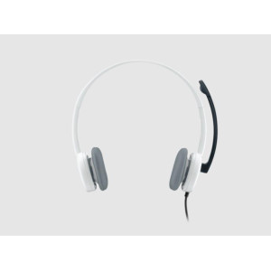 LOGITECH H150 STEREO HEADSET CLOUD WHITE-981-000453
