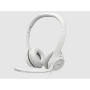LOGITECH H390 USB HEADSET OFF-WHITE-981-001287 LOGITECH H390 USB HEADSET OFF-WHITE-981-001287