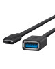 Belkin F2CU036btBLK Belkin USB-C to USB-A Adapter Black F2CU036btBLK