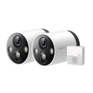 TP-Link Tapo C420S2 Smart Wire-Free Security Camera System, 2-Camera System