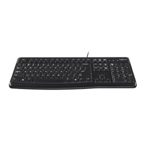 Logitech K120 Wired Keyboard for Windows, USB Plug-and-Play, Spill Resistant, PC/Laptop - 920-002582 ( Black ) Logitech K120 Wired Keyboard for Windows, USB Plug-and-Play, Spill Resistant, PC/Laptop - 920-002582 ( Black )