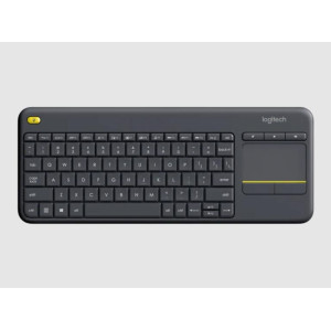 LOGITECH K400 PLUS TOUCHPAD WIRELESS KEYBOARD BLACK-920-007165