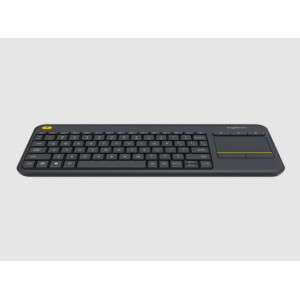 Logitech K400-BLACK LOGITECH K400 PLUS TOUCHPAD WIRELESS KEYBOARD BLACK-920-007165