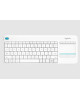 Logitech K400-WHITE LOGITECH K400 PLUS TOUCHPAD WIRELESS KEYBOARD WHITE-920-007166