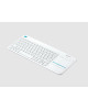 Logitech K400-WHITE LOGITECH K400 PLUS TOUCHPAD WIRELESS KEYBOARD WHITE-920-007166