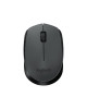 Logitech M171 Wireless Mouse, 2.4 GHz with USB Nano Receiver, Optical Tracking, Ambidextrous - 910-004424 ( Grey )
