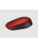 Logitech M171 Wireless Mouse, 2.4 GHz with USB Nano Receiver, Optical Tracking, Ambidextrous -910-004657 ( Red )