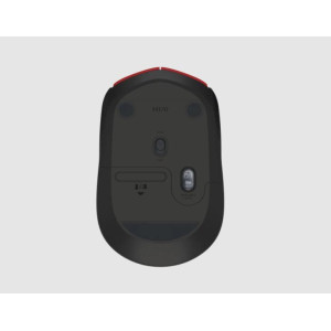 Logitech M171 Wireless Mouse, 2.4 GHz with USB Nano Receiver, Optical Tracking, Ambidextrous -910-004657  ( Red )
