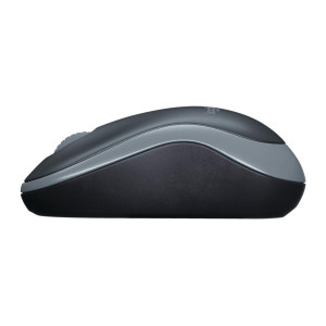 Logitech M185 Wireless Mouse, 2.4GHz, 1000 DPI Optical Tracking, Ambidextrous PC/Mac/Laptop - 910-002255 ( Grey )