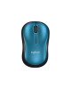 Logitech M185 Wireless Mouse, 2.4GHz, 1000 DPI Optical Tracking, Ambidextrous PC/Mac/Laptop - 910-002502 ( Blue )