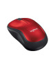 Logitech M185 Wireless Mouse, 2.4GHz, 1000 DPI Optical Tracking, Ambidextrous PC/Mac/Laptop - 910-002503 ( Red )