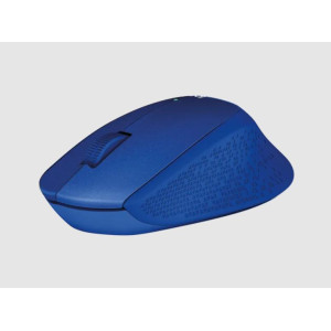 Logitech M331-BLUE LOGITECH M331 SILENT WIRELESS MOUSE BLUE-910-004915