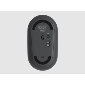 Logitech M350-GRAPHITE LOGITECH M350 PEBBLE WIRELESS MOUSE GRAPHITE-910-005602