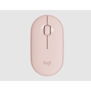 LOGITECH M350 PEBBLE WIRELESS MOUSE ROSE-910-005601