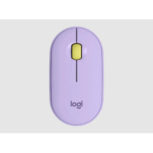 LOGITECH M350 PEBBLE WIRELESSS MOUSE LAVENDER LEMONADE