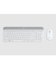 Logitech MK470-WHITE LOGITECH MK470 SLIM WIRELESS COMBO WHITE-920-009183