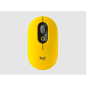 LOGITECH POP MOUSE WITH EMOJI BLAST YELLOW-910-006514