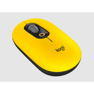 LOGITECH POP MOUSE WITH EMOJI BLAST YELLOW-910-006514 LOGITECH POP MOUSE WITH EMOJI BLAST YELLOW-910-006514
