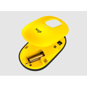 Logitech POP MOUSE-BLAST LOGITECH POP MOUSE WITH EMOJI BLAST YELLOW-910-006514