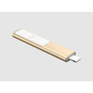LOGITECH SPOTLIGHT PRESENTATION REMOTE GOLD-910-004864 LOGITECH SPOTLIGHT PRESENTATION REMOTE GOLD-910-004864