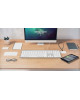 Macally ACEKEYA MACALLY Aluminum Ultra Slim USB Wired keyboard for Mac and PC (ACEKEYA)