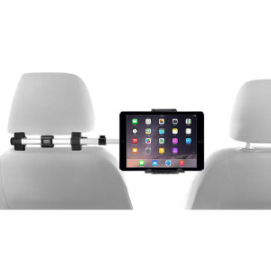 Macally Dual Position Car Seat Headrest Mount HRMOUNTPRO Macally Dual Position Car Seat Headrest Mount HRMOUNTPRO