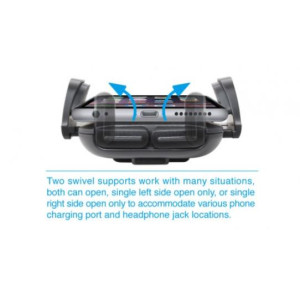 MACALLY Fully Adjustable Car Vent Mount for Smartphones and most GPS MACALLY Fully Adjustable Car Vent Mount for Smartphones and most GPS