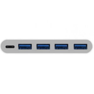 Macally UC3HUB4C MACALLY USB-C to USB-A Hub with USB-C Charging Port UC3HUB4C