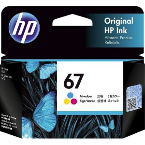 HP 67 Tri-color Original Ink [ORIGINAL]