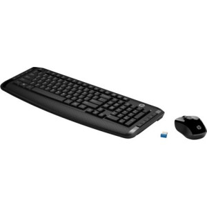 HP 300 Wireless Keyboard and Mouse ( 3ML04AA ) HP 300 Wireless Keyboard and Mouse ( 3ML04AA )